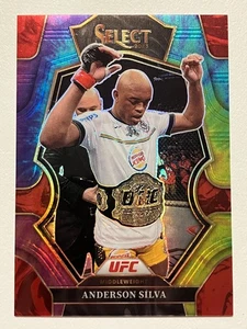 2024 Select UFC Anderson Silva #148 Tie Dye SP 23/25 GOAT JORDAN # - Bild 1 von 2