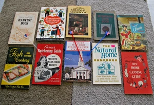 Cook Books Vintage Lot of 10 - Bild 1 von 6
