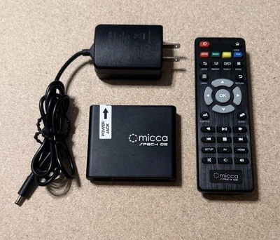 Micca Speck G2 4K Ultra-HD Digital Media Player HDMI USB SD/SDHC - Image 1 of 4