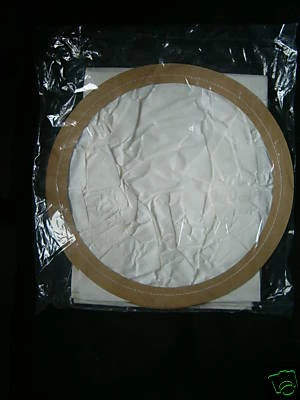 4 Filtex Central Vacuum bags Air Vac M&S 13 1/2" Dia 9g - Image 1 of 2