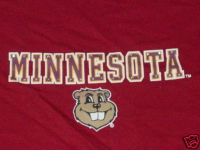 University MINNESOTA GOPHER Cap Sleeve Womens  T-Shirt NEW  sz.. SMALL - Image 1 of 2