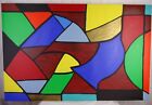 Phil Pierre - Solids 026 - new original abstract art painting deep-edged canvas