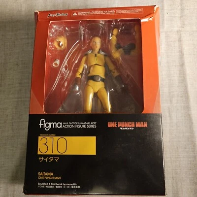 One Punch Man Saitama FIGMA Figure Damaged Box READ description  - Image 1 of 4