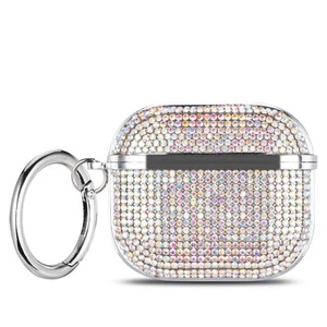For AirPods Pro 2nd/1st Gen/ AirPods 3/2/1 Case Glitter Sparkling Diamond Case - Picture 1 of 12