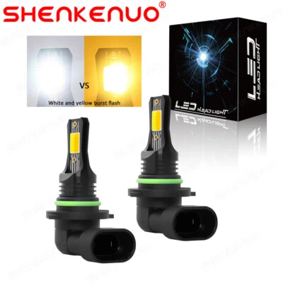 Bombilla antiniebla LED blanca/amarilla 9006 para Lexus GS300 GS350 GS400 GS430 GS450h Foto 1 de 4