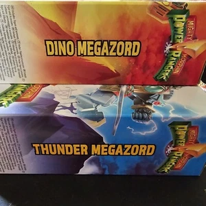 Hasbro Mighty Morphin Power Rangers Dino e Thunder Megazord figure retrò. - Foto 1 di 7