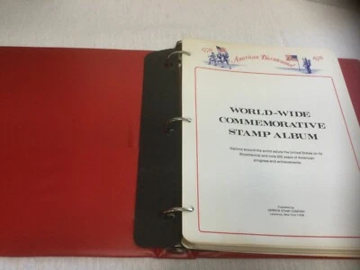 Páginas conmemorativas de White Ace en todo el mundo en carpeta páginas A Thru Lib sin usar Foto 1 de 4