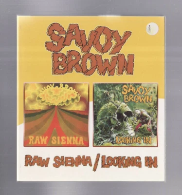 (CD) SAVOY BROWN - Raw Sienna + Looking In / UK Import - Image 1 of 2