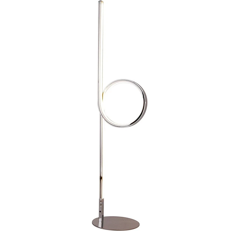 LED Stehleuchte Tischleuchte Chrom 16x65x14cm 720lm 3000K 9,5W Näve 3115442 - Bild 1 von 1