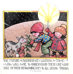 Vintage Mary Engelbreit Daisy Kingdom Iron On Transfer Future of Mankind 6540 - Picture 1 of 5