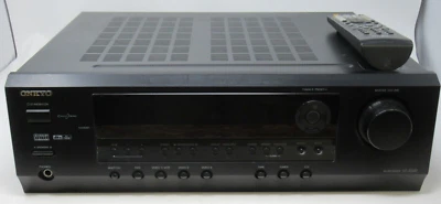 ONKYO DIGITAL AUDIO/VIDEO CONTROL CENTER AM/FM STEREO REC. 5.1 CH HT-R340 BUNDLE - Image 1 of 4