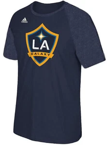 LA Galaxy Adidas Ultimate Logo Set Camiseta de Fútbol Raglan - Imagen 1 de 5
