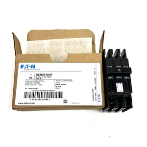 QCR3015HT CIRCUIT BREAKER 3 POLE 15 AMP 240 V - Picture 1 of 4