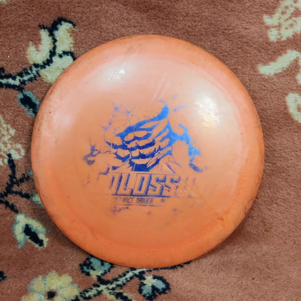 Used DISC GOLF INNOVA GSTAR COLOSSUS LONG DISTANCE DRIVER 172g ORANGE  FOIL - Image 1 of 4
