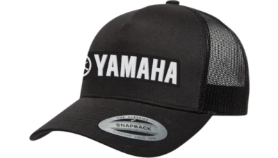 NEW FACTORY EFFEX 25-86202 Yamaha Core Trucker Hat - Black - MOTORCYCLE - Image 1 of 2