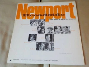 BOB DYLAN PHIL OCHS SEEGER BAEZ LP NEWPORT BROADSIDE 63 VANGUARD FOLK FEST 1964 - Imagen 1 de 2