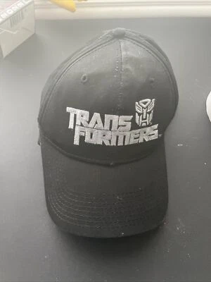 TRANSFORMERS Sombrero Negro Gorra Ajustable Foto 1 de 4
