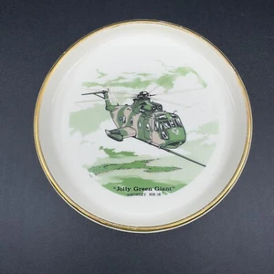 "Jolly Green Giant" Sikorsky HH-JE 6 3/4" Cigar / Trinket Dish - Picture 1 of 4