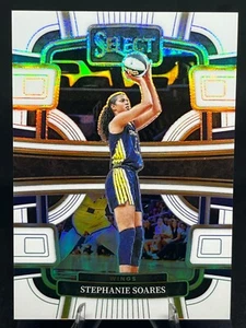 Stephanie Soares 2024 WNBA Select Concourse BLANCO PRIZM/99 #7 Dallas Wings - Imagen 1 de 2