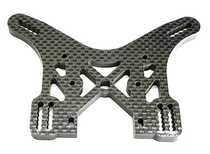 RC Car Team Durango DNX408 Dämpferbrücke Carbon hinten TD330185 (1146CB-07) - Bild 1 von 8