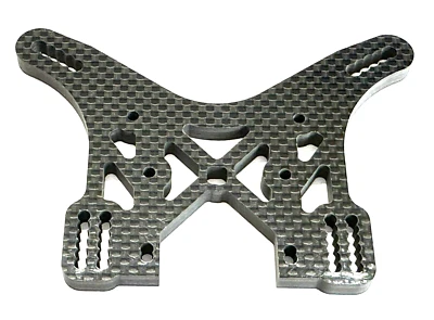 RC Car Team Durango DNX408 Dämpferbrücke Carbon hinten TD330185 (1146CB-07) - Bild 1 von 4