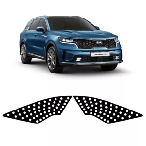 Rear C Pillar Decal Sticker Carbon Black for 2021 2022 Kia Sorento - Bild 1 von 5