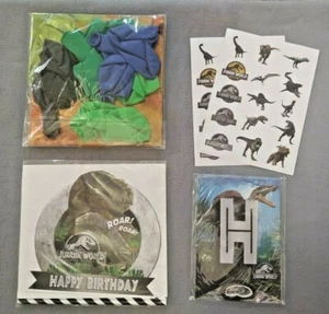 Jurassic World Fallen Kingdom Dinosaur Birthday Party Decorations LOT, NEW - Picture 1 of 6