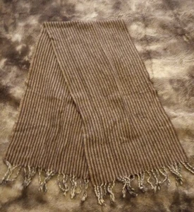 Vintage Givenchy Mens Lambswool Scarf Made In Italy - Picture 1 of 7