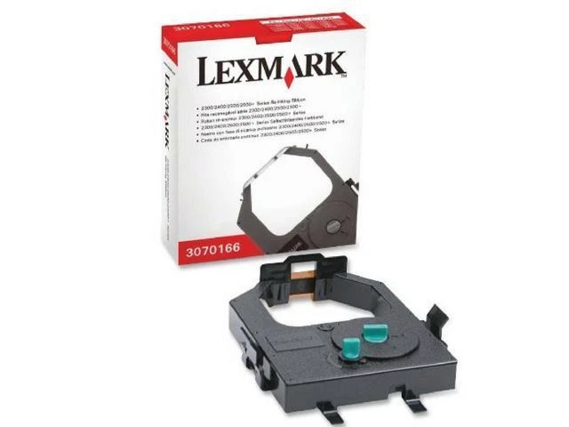Cinta de impresora de reentintado negra Lexmark (3070166) (caracteres 4M)-paquete de 3 Foto 1 de 1