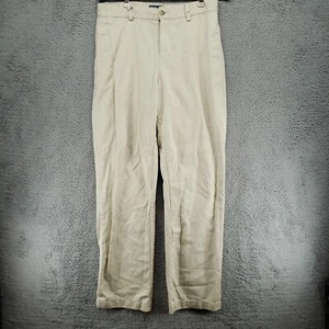 Polo Ralph Lauren Khaki Pants Youth Boy's 18 Tan Straight Leg, Size 30 x 30 - Picture 1 of 18