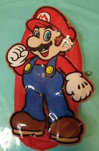 Super Mario Bros/ Marion Water Bottle Zipper Bag Clip On Belt Loop - Picture 1 of 4