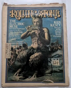 Rolling Stones Magazine #180, Feb. 13th, 1975, The Electric Muse, Ken Kesey - Picture 1 of 2