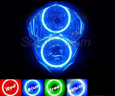 Faro Halo Suzuki GSXR600 2006-2007 Angel Eye Demon LED plasma COB doble 600 Foto 1 de 3