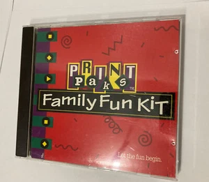 Print Paks: Family Fun Kit - Version 1.1 (PC, 1996, PrintPaks) NM ShipsSameDay - Picture 1 of 7