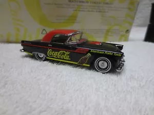 1955 FORD THUNDERBIRD COCA COLA COKE MATCHBOX DYG 08/B-B 1:43 SCALE - Bild 1 von 8
