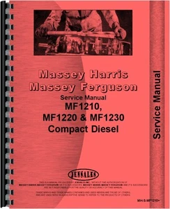 Massey Ferguson 1210 1220 1230 Traktor Serviceanleitung (MH-S-MF1210+) - Bild 1 von 1