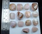 Rare Pink Aragonite tumbles 14 pieces lot from Afghanistan (Old stock).