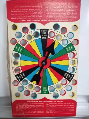 VTG 1959 Whitman Winner Spinner Childrens Board Family Game Counting  Board only - Image 1 of 4