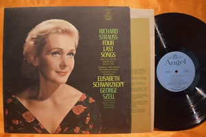 ELISABETH SCHWARZKOPF Strauss 4 last liede LP - Picture 1 of 3