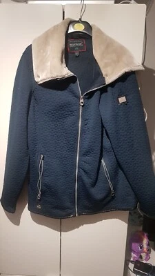 Vellón acolchado Regatta Talya azul marino para dama talla 16 Foto 1 de 4