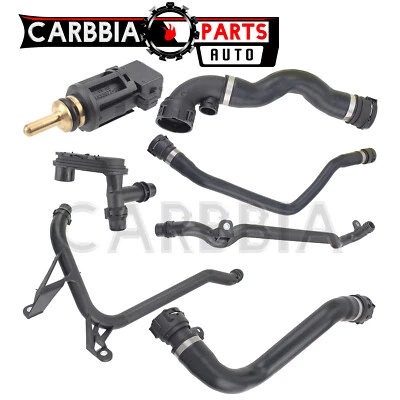 7x Kit de manguera de radiador de refrigerante de tanque de expansión para BMW 328Ci 328i 330Ci 330i 330xi Foto 1 de 4
