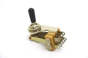 SWITCHCRAFT ANGLE TOGGLE SWITCH 3 WAY 4 POLE KNOB FOR DOUBLE NECK GIBSON SD-1275 - Picture 1 of 1