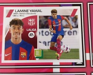 Lamine Yamal  LIGA ESTE 19bis 23-24 2024 panini F C Barcelona Rookie Sticker