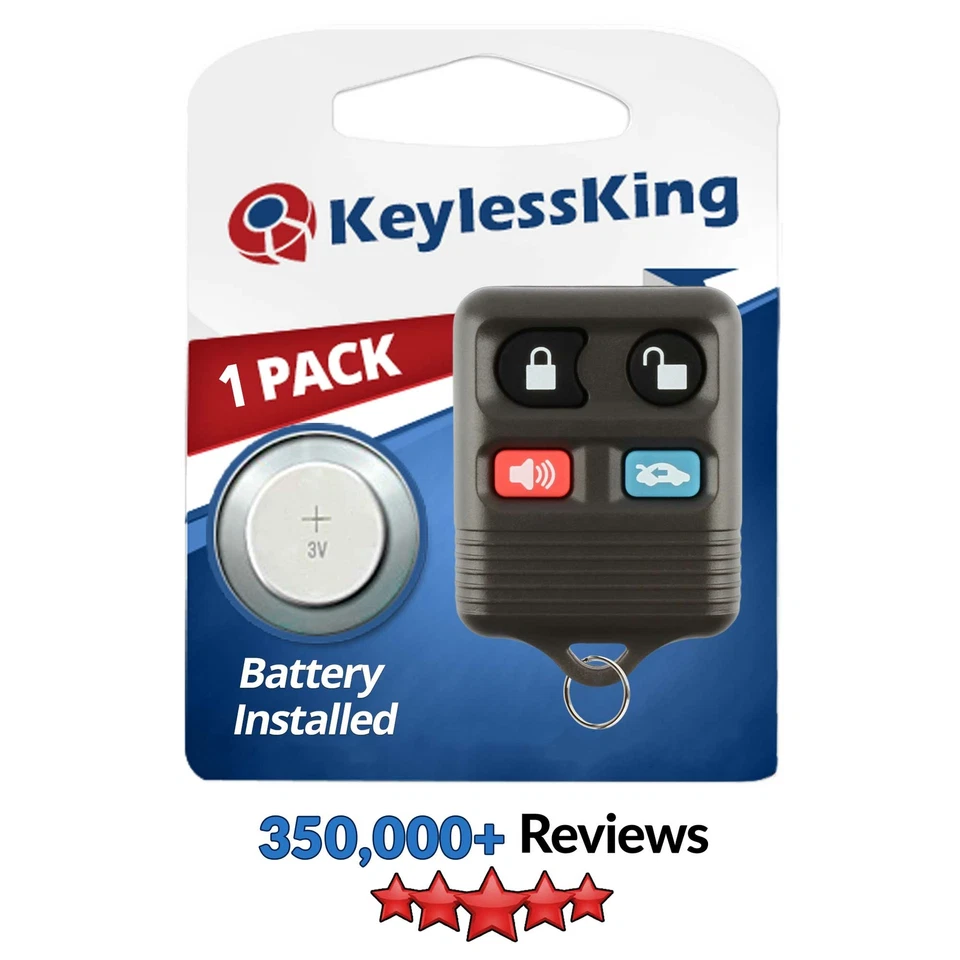 Fits 1997 1998 Lincoln Mark VIII Keyless Entry Remote Car Key Fob CWTWB1U343 - Изображение 1 из 4