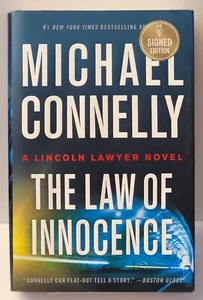 The Law Of Innocence Michael Connelly Autographed First Edition NEW HC Book - Picture 1 of 2