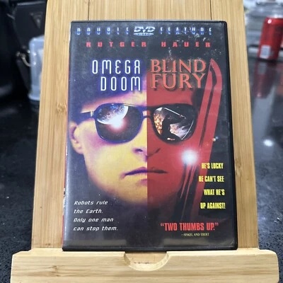 Omega Doom & Blind Fury DVD Rutger Hauer Double Feature Region 1 - Image 1 of 4