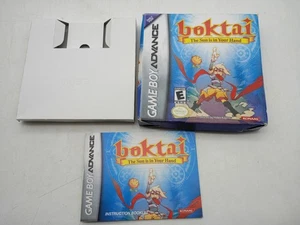 LOTE Boktai The Sun is in Your Hand Game Boy Advance GBA Auténtico Caja y Manual - Imagen 1 de 7