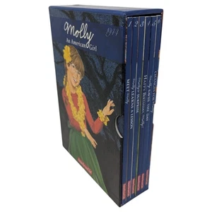 AMERICAN GIRL boxed book set MOLLY 1-6 collection Meet Birthday Surprise Changes - Picture 1 of 5