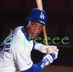 Darryl Strawberry LOS ANGELES DODGERS - 120mm Baseball Transparency - Picture 1 of 1