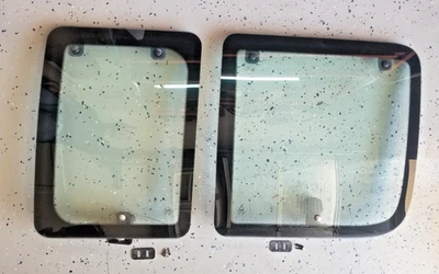 92-14 Ford Econoline Van Side Pop-Out Windows Set  E150 E250 E-350 Door Vent Foto 1 de 4